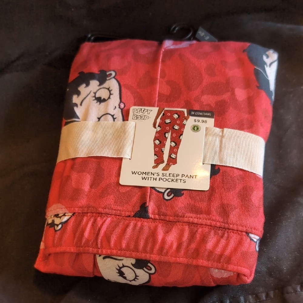 Betty Boop Pajama Pants 3x